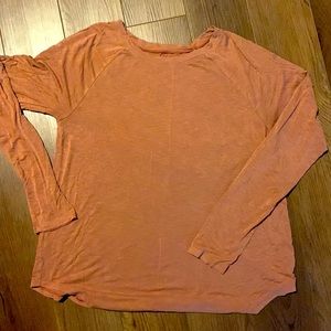 Bronze/rusty orange American Eagle slub